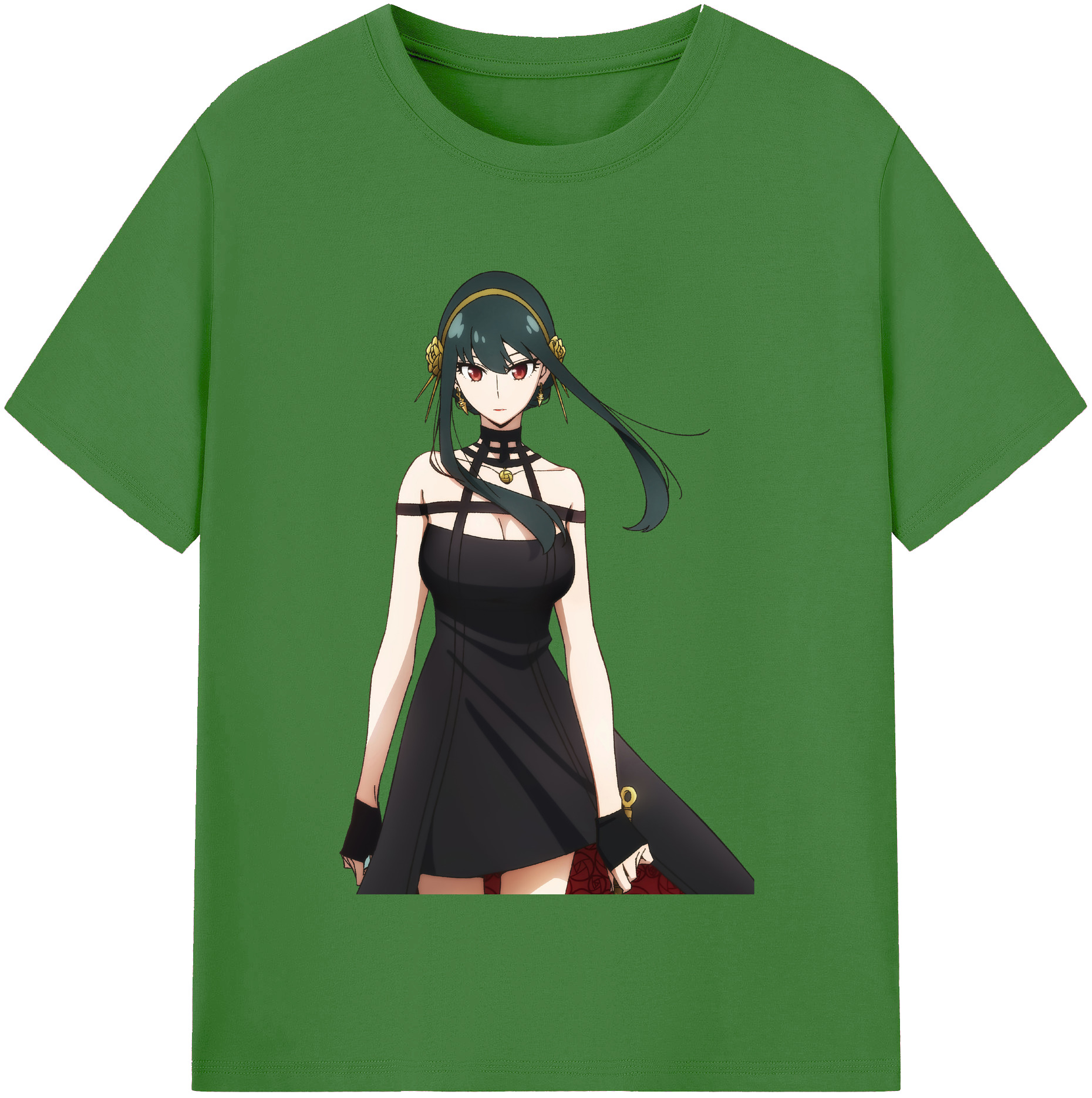 （画像用） SPY×FAMILY间谍家家酒 レディースカジュアルプリントTシャツ（綿100％）